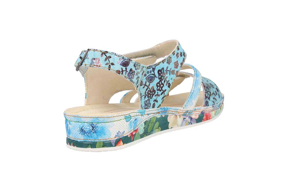 Laura Vita Sandalen in Übergrößen Mehrfarbig BRCUELO 06 Indigo große Damenschuhe 2025