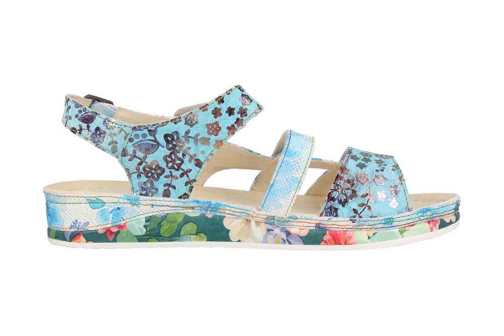 Laura Vita Sandalen in Übergrößen Mehrfarbig BRCUELO 06 Indigo große Damenschuhe 2025