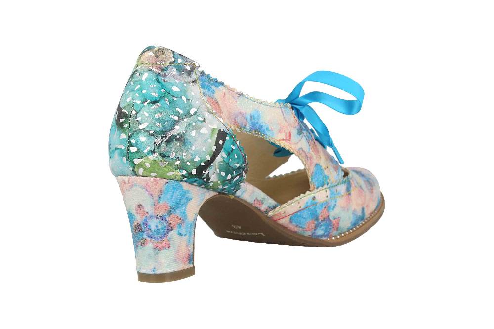 Laura Vita Pumps in Übergrößen Mehrfarbig ELCODIEO 0422 Indigo große Damenschuhe Kostenloser Versand