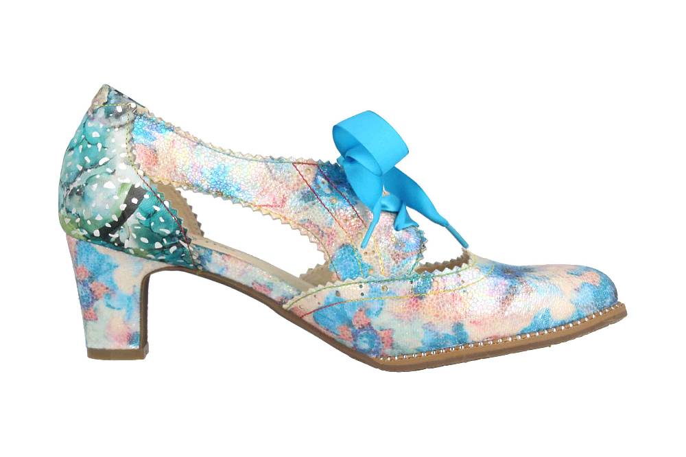 Laura Vita Pumps in Übergrößen Mehrfarbig ELCODIEO 0422 Indigo große Damenschuhe Kostenloser Versand