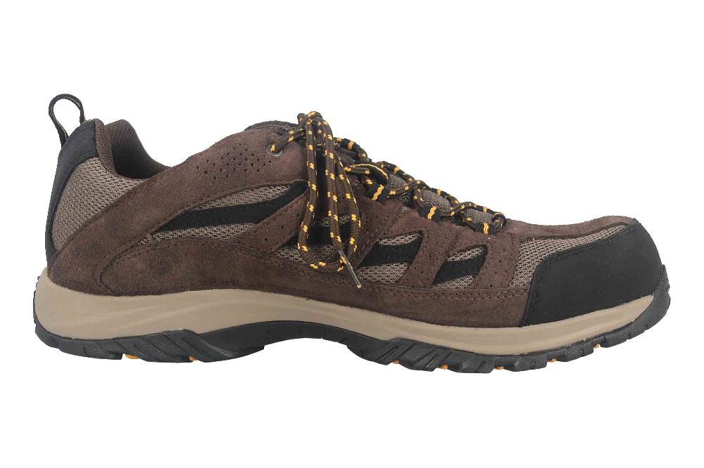 Columbia CRESTWOOD™ WP Trekkingschuhe in Übergrößen Braun BM 5372-255 große Herrenschuhe Rabatt