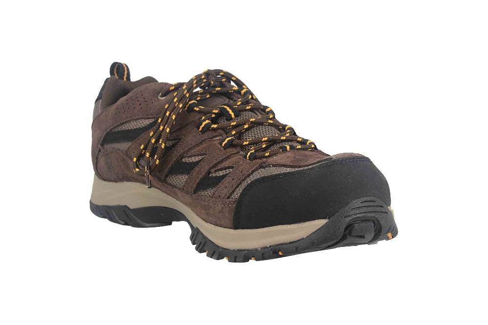 Columbia CRESTWOOD™ WP Trekkingschuhe in Übergrößen Braun BM 5372-255 große Herrenschuhe Rabatt