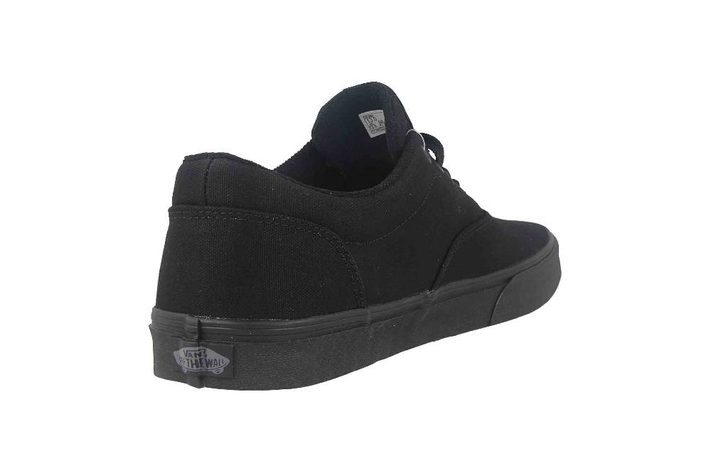 VANS MN Doheny (Canvas) Black/Black Sneaker in Übergrößen Schwarz VN0A3MTF1861 große Herrenschuhe Versandkostenfrei