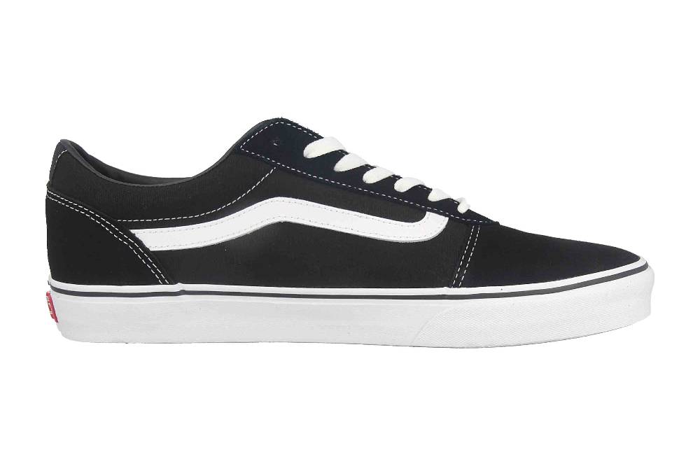 VANS MN WARD (Suede Canvas) Sneaker in Übergrößen Schwarz VN0A36EMC4R1 große Herrenschuhe Online Shopping