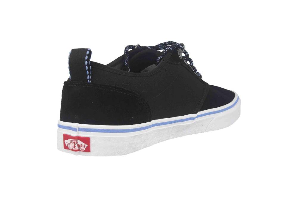 VANS MN Atwood (OUTDOOR) BLACK/WHITE Sneaker in Übergrößen Schwarz VN000XB0UGV1 große Herrenschuhe Jubiläumsangebot