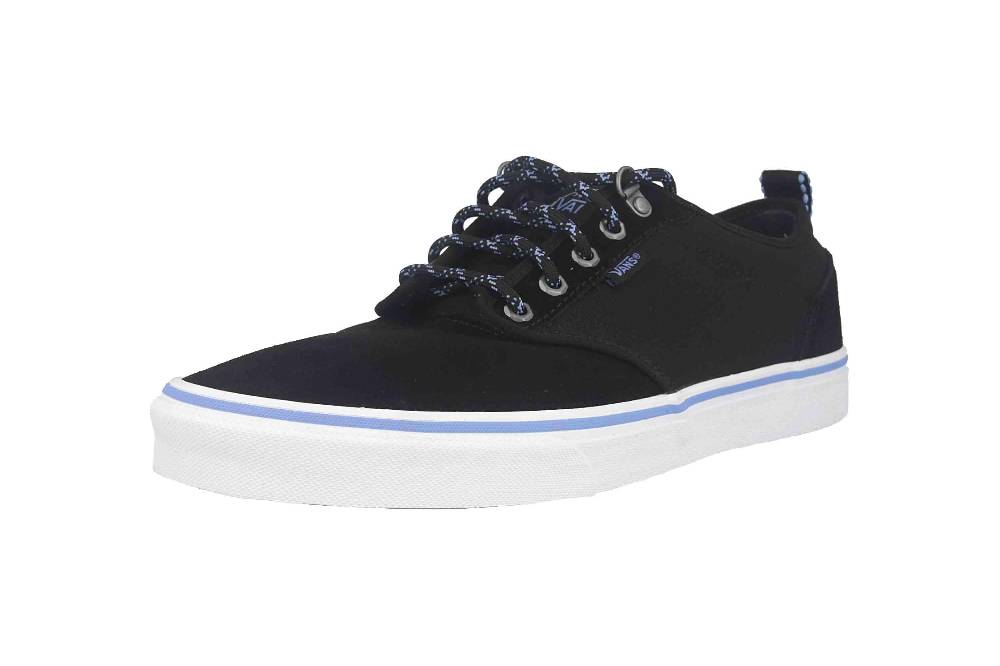 VANS MN Atwood (OUTDOOR) BLACK/WHITE Sneaker in Übergrößen Schwarz VN000XB0UGV1 große Herrenschuhe Jubiläumsangebot