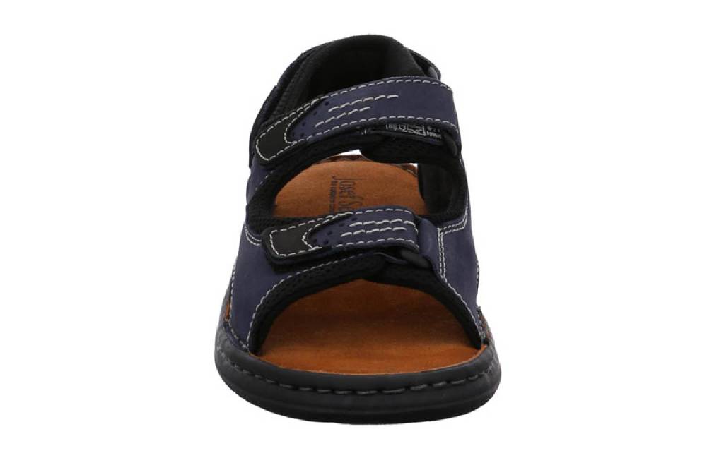 Josef Seibel Sandalen in Übergrößen Blau 10236 11 582 große Herrenschuhe zollfrei