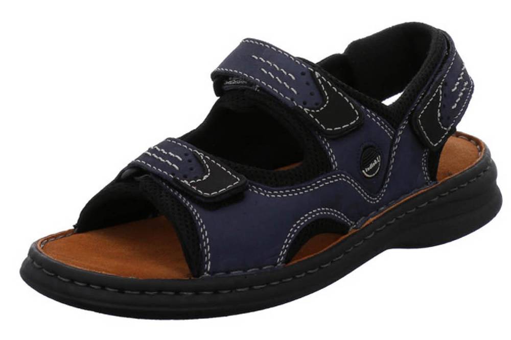 Josef Seibel Sandalen in Übergrößen Blau 10236 11 582 große Herrenschuhe zollfrei
