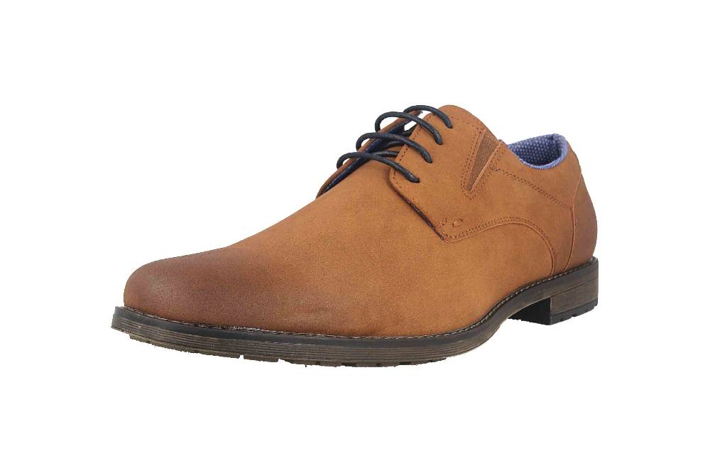 Mavins Halbschuhe in Übergrößen Beige 3HH0180302 3800 Sand PU Nubuck große Herrenschuhe Verkauf