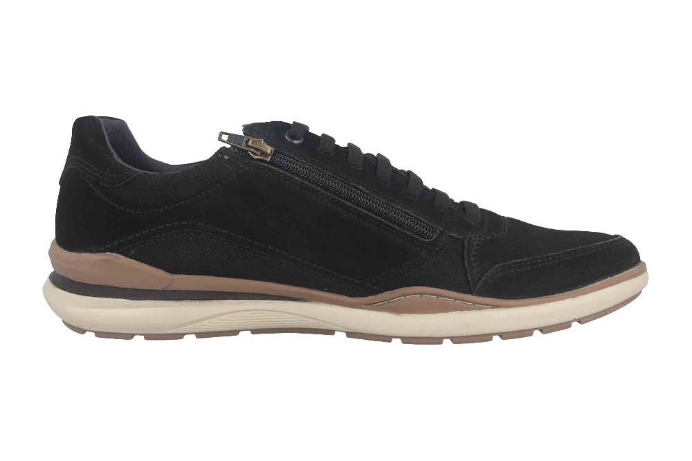 Pegada Sneaker in Übergrößen Schwarz 119106-08/519106-08 große Herrenschuhe Preisnachlass