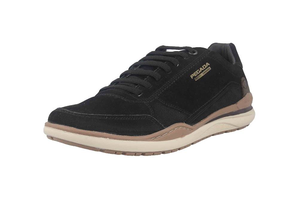 Pegada Sneaker in Übergrößen Schwarz 119106-08/519106-08 große Herrenschuhe Preisnachlass