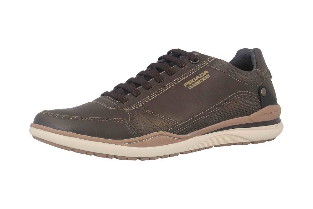 Pegada Sneaker in Übergrößen Schwarz 119106-08/519106-08 große Herrenschuhe Black Friday