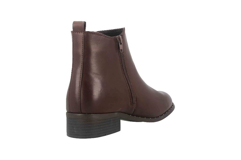 Fitters Footwear Sabine Stiefeletten in Übergrößen Braun 2239217 Brown große Damenschuhe Vatertagsangebot
