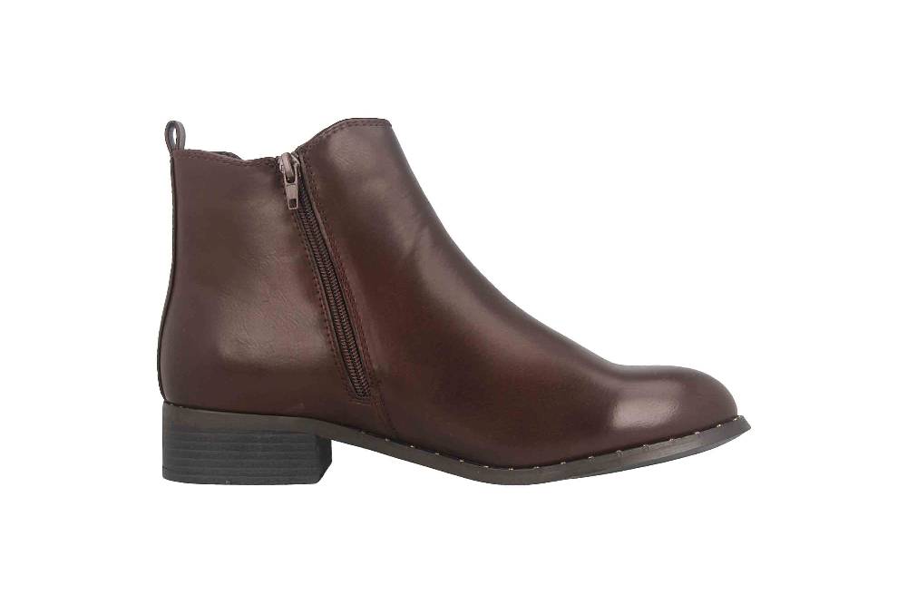 Fitters Footwear Sabine Stiefeletten in Übergrößen Braun 2239217 Brown große Damenschuhe Vatertagsangebot