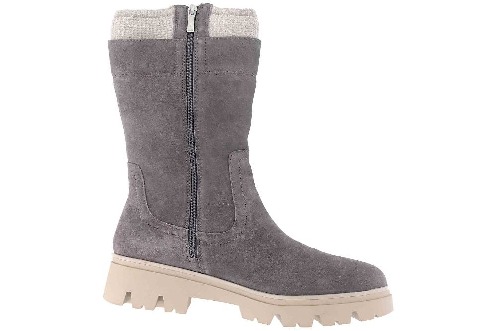 Tamaris Comfort Stiefel in Übergrößen Grau 8-8-56419-21 206 große Damenschuhe Heißer Verkauf