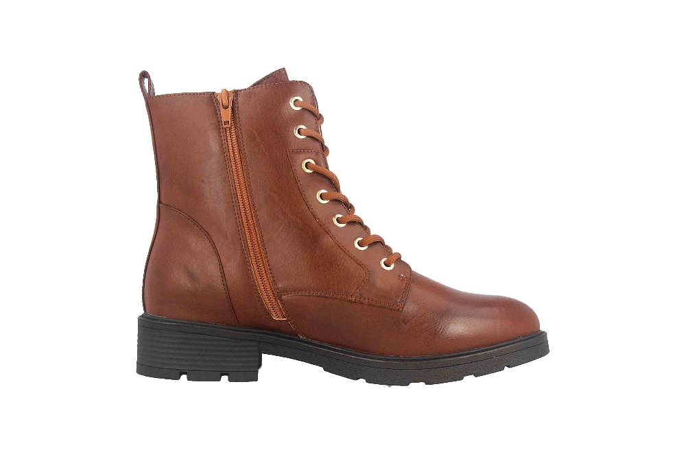 Fitters Footwear Stiefeletten in Übergrößen Braun 2237233 Perunscha Brandy große Damenschuhe Kauf eins, bekomm eins gratis