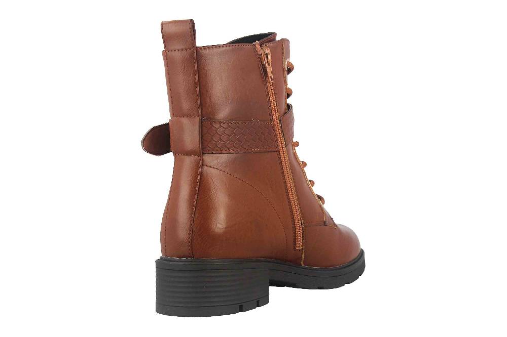 Fitters Footwear Stiefeletten in Übergrößen Braun 2237231 Amalia Brandy große Damenschuhe Riesige Ersparnisse