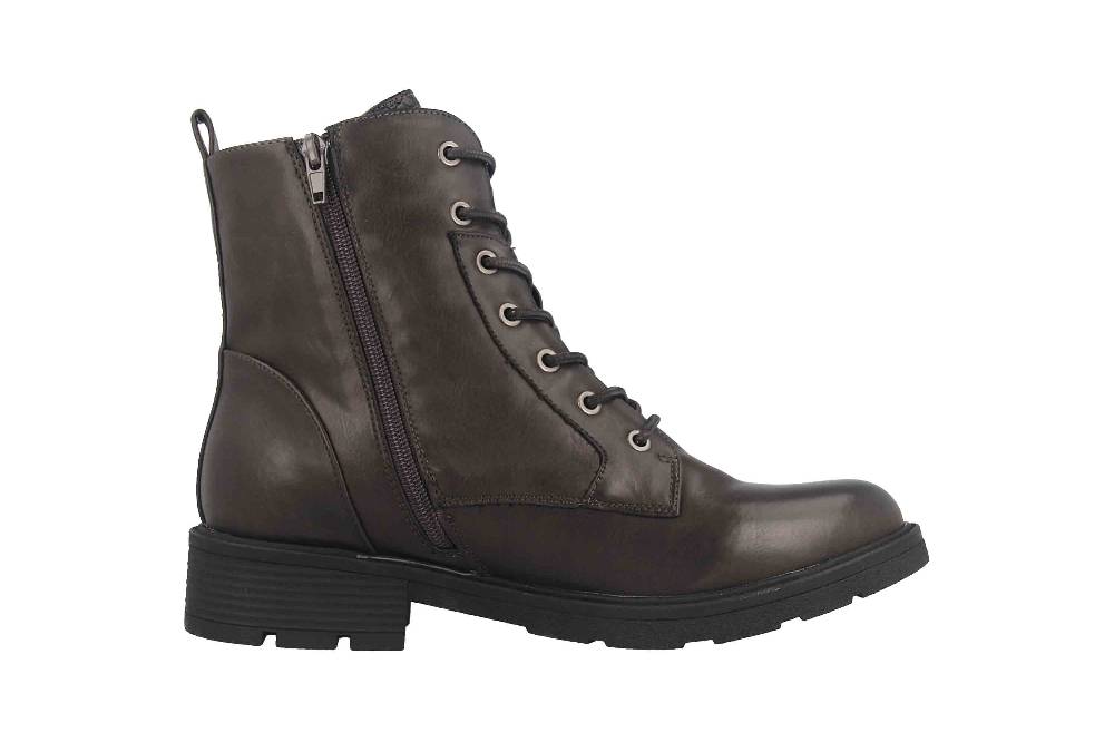 Fitters Footwear Stiefeletten in Übergrößen Grau 2237233 Perunscha grey große Damenschuhe Wochenangebot