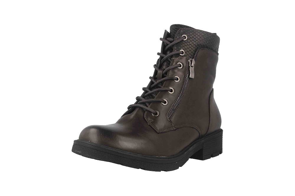 Fitters Footwear Stiefeletten in Übergrößen Grau 2237233 Perunscha grey große Damenschuhe Wochenangebot
