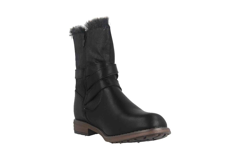 Fitters Footwear Stiefeletten in Übergrößen Schwarz 2374202 Nicole Black große Damenschuhe Begrenzte Freigabe