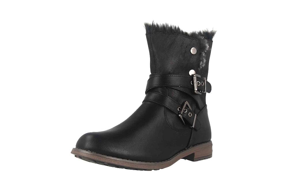 Fitters Footwear Stiefeletten in Übergrößen Schwarz 2374202 Nicole Black große Damenschuhe Begrenzte Freigabe