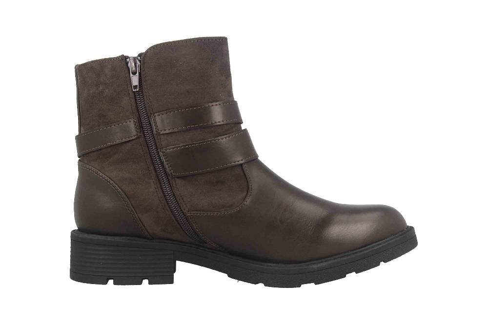 Fitters Footwear Stiefeletten in Übergrößen Grau 2237218 Laia Grey große Damenschuhe JETZT KAUFEN