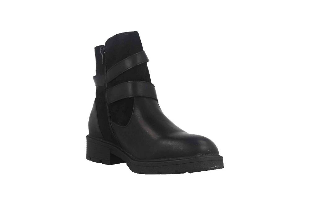 Fitters Footwear Stiefeletten in Übergrößen Schwarz 2237218 Laia Black große Damenschuhe Neueste Stile