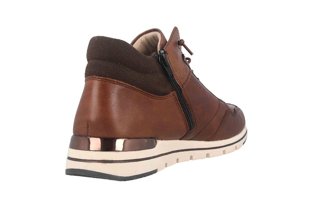 Remonte Sneaker in Übergrößen Braun R6771-22 große Damenschuhe Letzter Tag