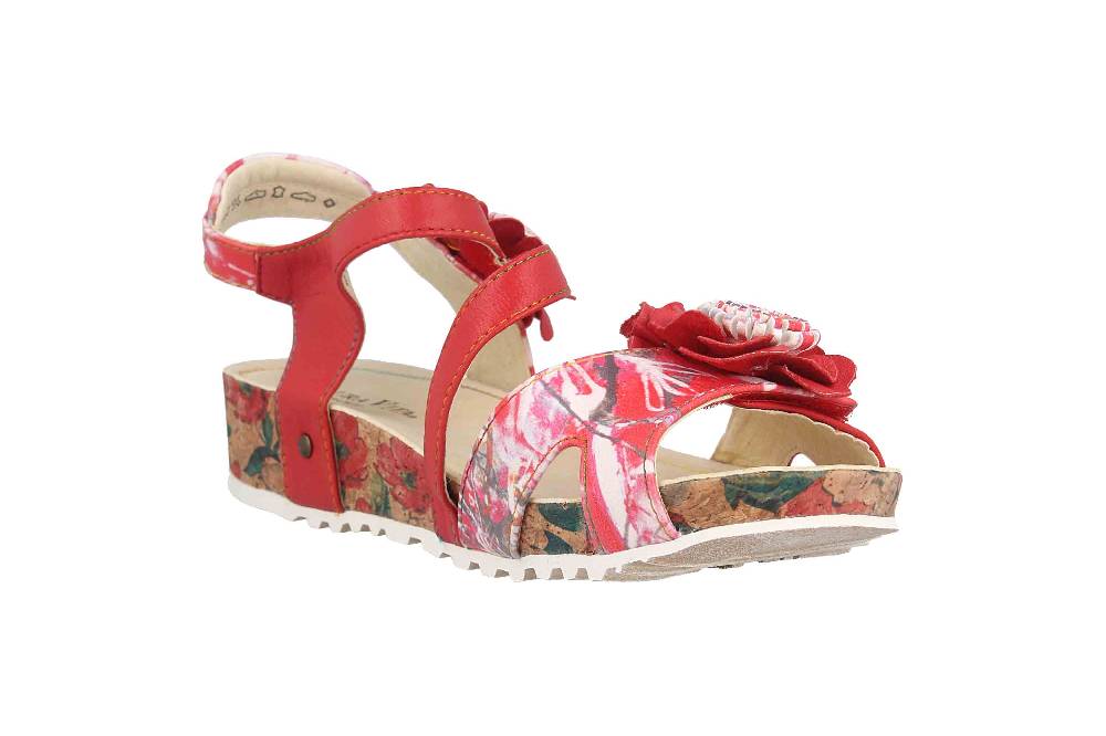 Laura Vita Sandalen in Übergrößen Mehrfarbig BRCYANO 68 Rouge große Damenschuhe Discount Store für neue Produkte