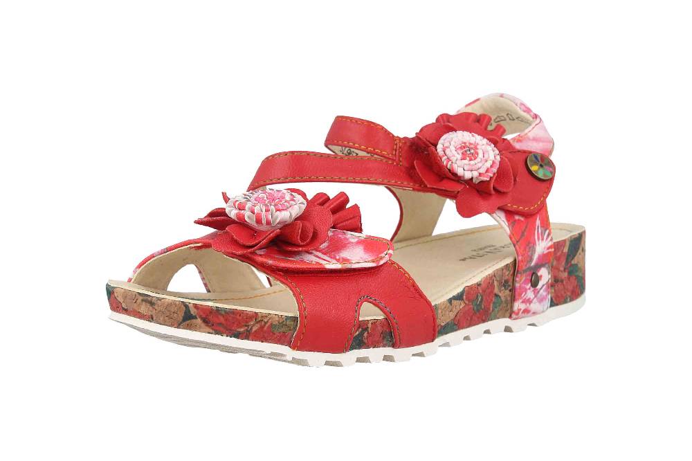 Laura Vita Sandalen in Übergrößen Mehrfarbig BRCYANO 68 Rouge große Damenschuhe Discount Store für neue Produkte