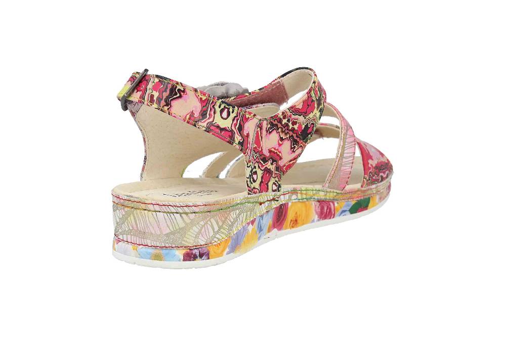 Laura Vita Sandalen in Übergrößen Mehrfarbig BRCUELO 06 Peche große Damenschuhe 50% Rabatt mit kostenlosem Versand