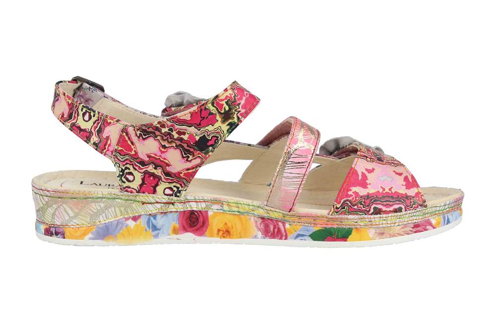 Laura Vita Sandalen in Übergrößen Mehrfarbig BRCUELO 06 Peche große Damenschuhe 50% Rabatt mit kostenlosem Versand
