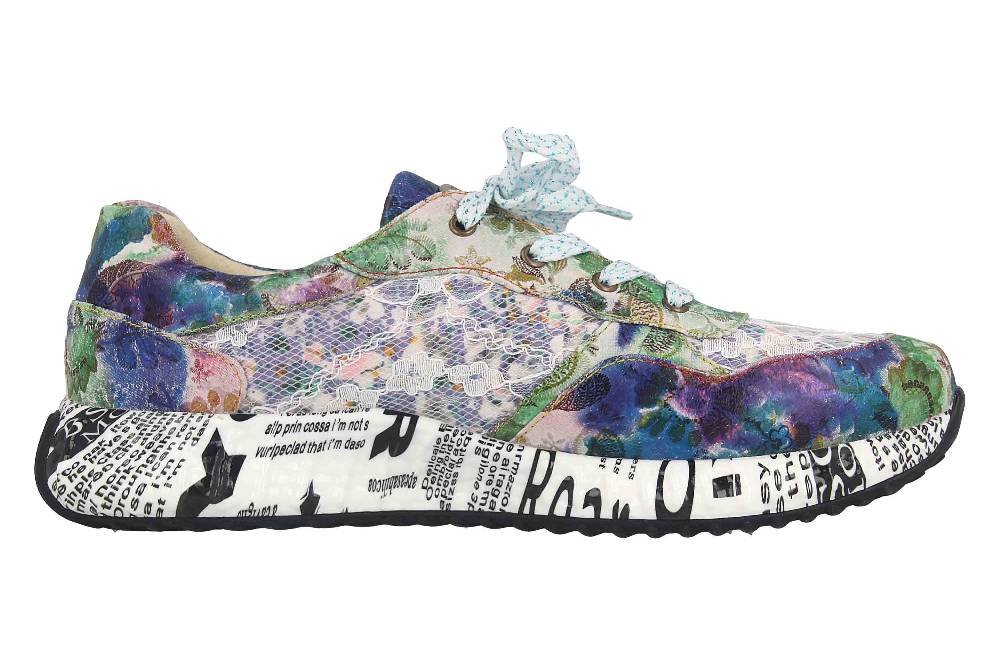 Laura Vita Sneaker in Übergrößen Mehrfarbig BURTON 05 Jeans große Damenschuhe Kostenloser Versand international