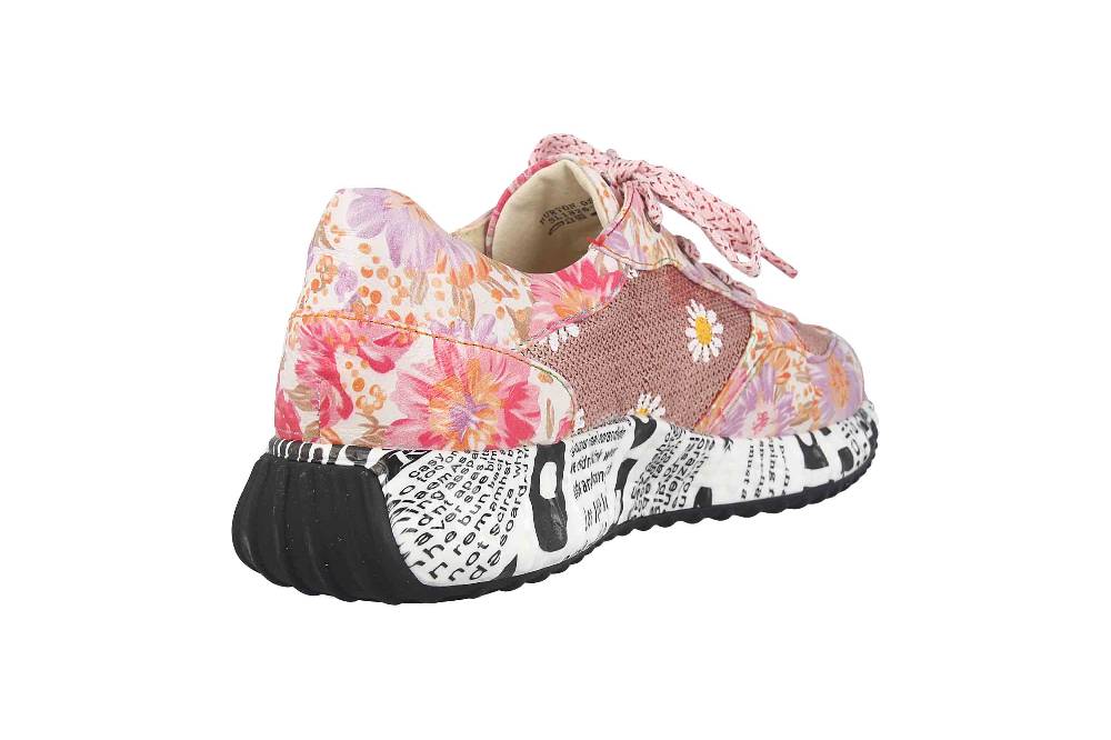 Laura Vita Sneaker in Übergrößen Mehrfarbig BURTON 05 Fraise große Damenschuhe Fabrikladen