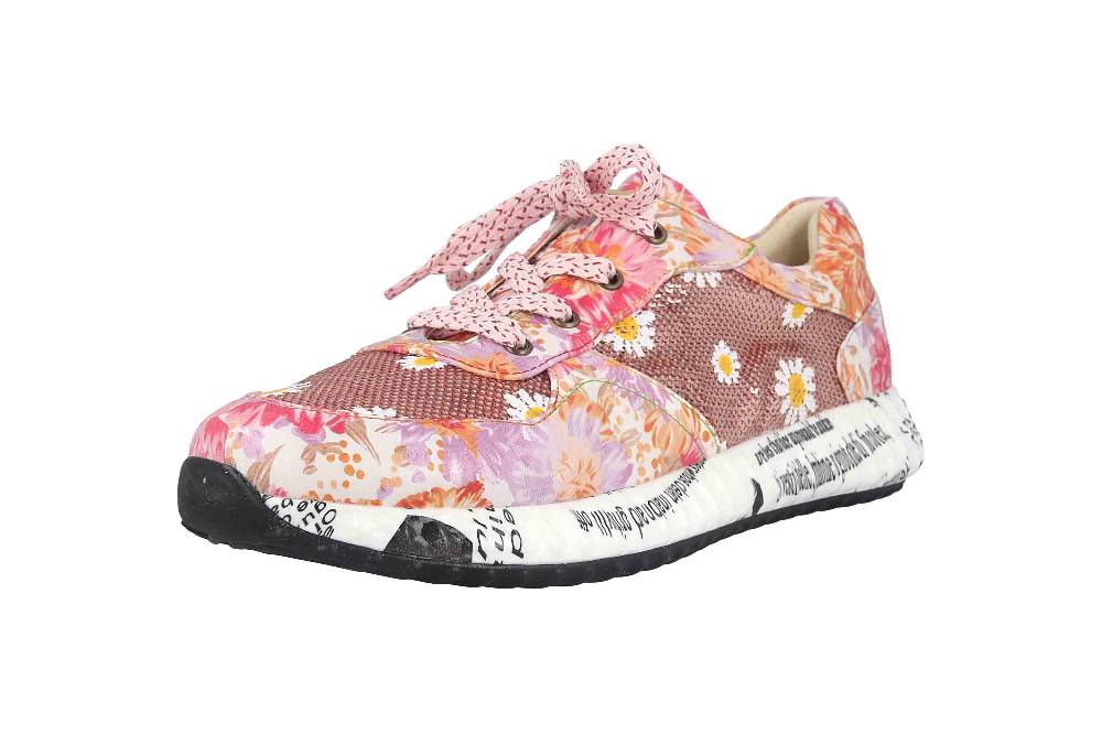 Laura Vita Sneaker in Übergrößen Mehrfarbig BURTON 05 Fraise große Damenschuhe Fabrikladen
