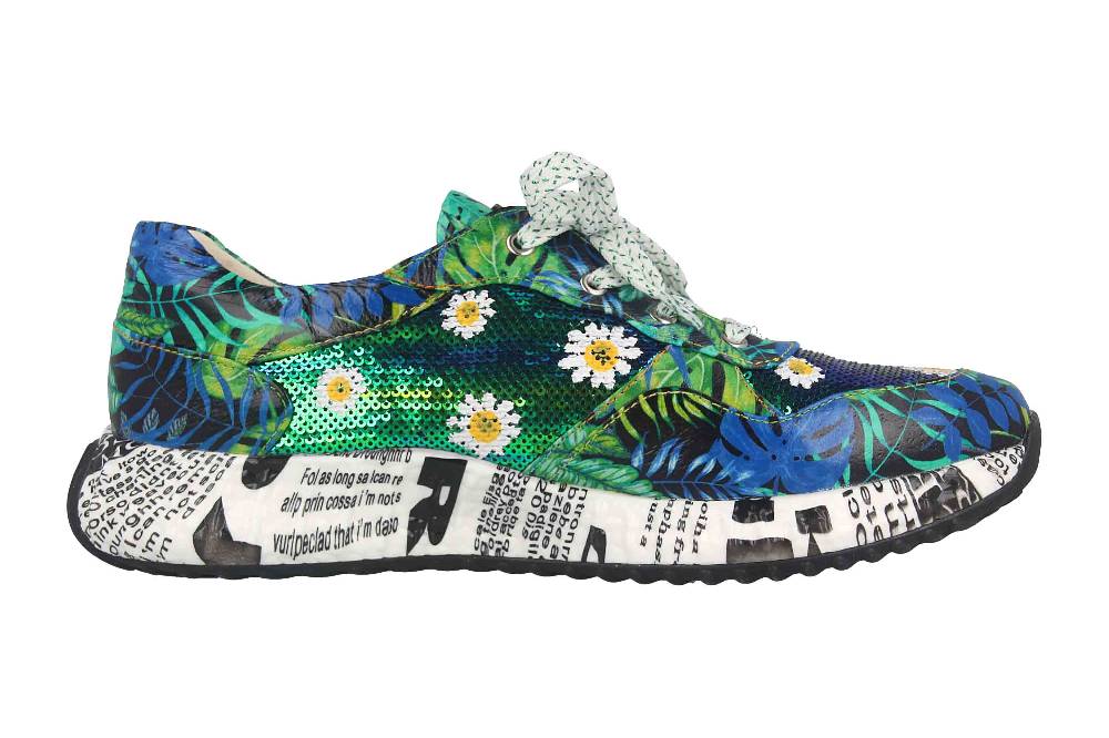 Laura Vita Sneaker in Übergrößen Mehrfarbig BURTON 05 Vert große Damenschuhe Begrenzt auf 3 Tage