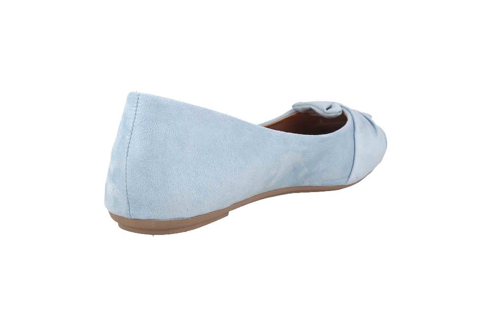 Fitters Footwear Maike Ballerinas in Übergrößen Blau 2.589641 Blue große Damenschuhe Online