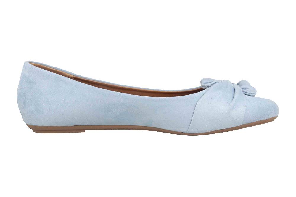 Fitters Footwear Maike Ballerinas in Übergrößen Blau 2.589641 Blue große Damenschuhe Online