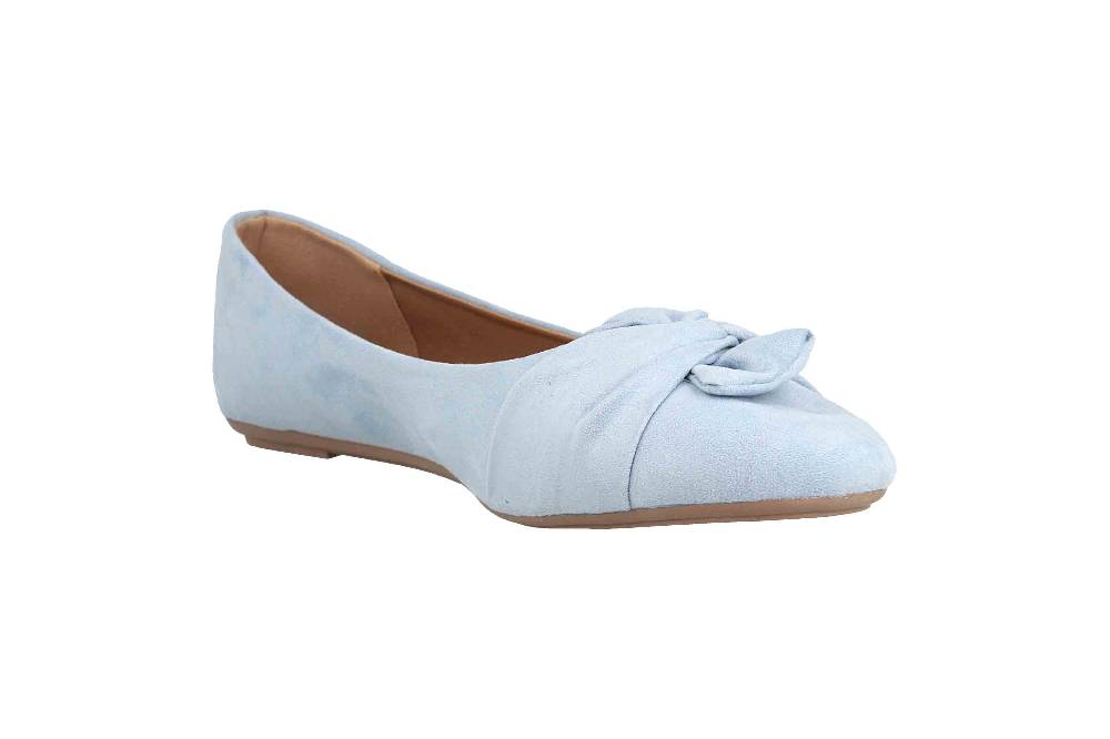 Fitters Footwear Maike Ballerinas in Übergrößen Blau 2.589641 Blue große Damenschuhe Online