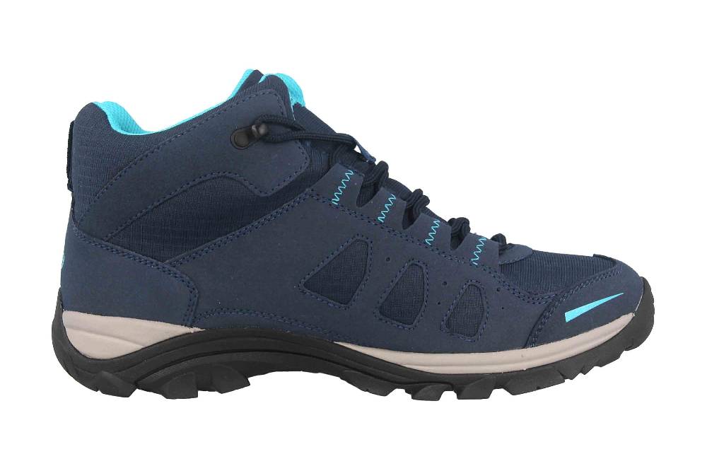 Brütting Mount Frakes High Trekkingschuhe in Übergrößen Blau 221260 große Damenschuhe Auslauf