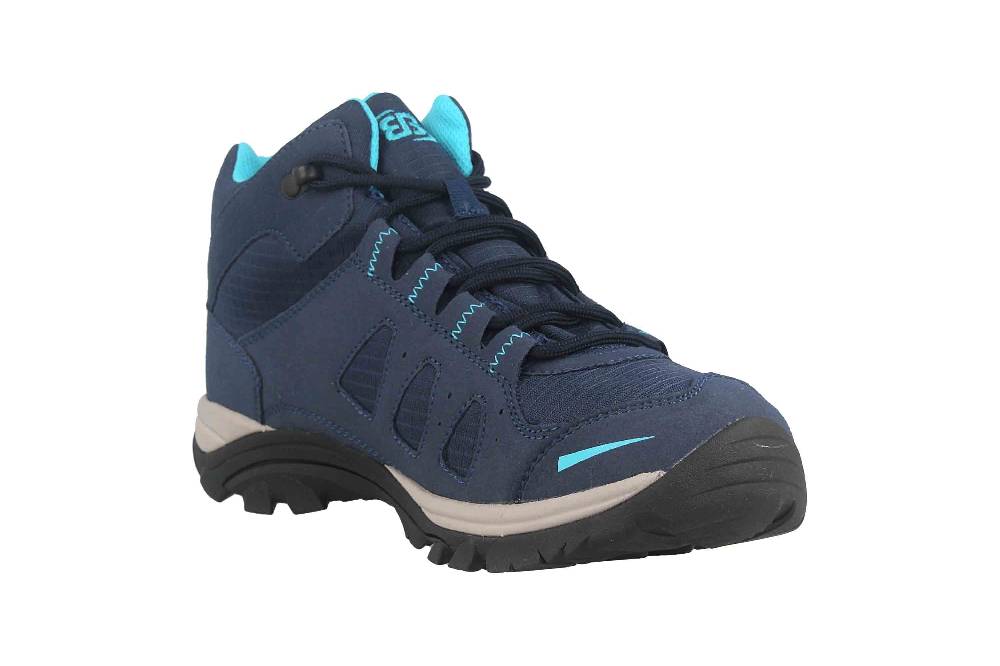 Brütting Mount Frakes High Trekkingschuhe in Übergrößen Blau 221260 große Damenschuhe Auslauf