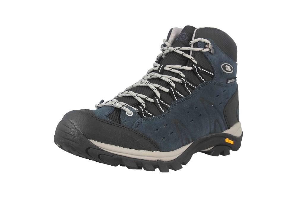 Brütting Mount Bona High Trekkingschuhe in Übergrößen Blau 221086 große Damenschuhe Verkauf