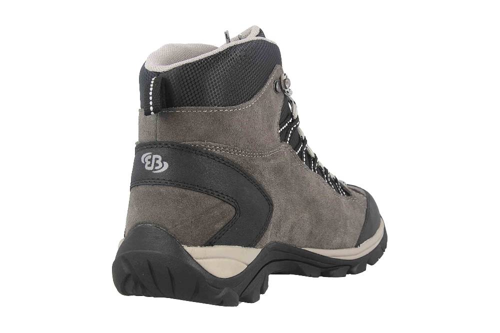 Brütting Mount Bona High Trekkingschuhe in Übergrößen Grau 221080 große Damenschuhe Angebote
