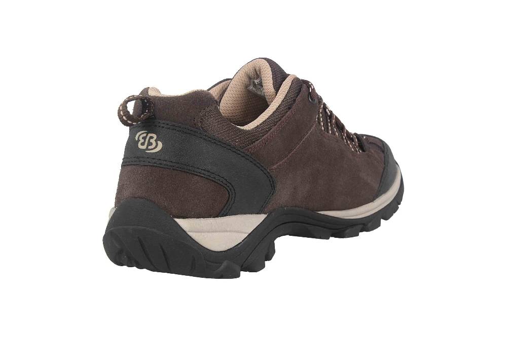 Brütting Mount Bona Low Trekkingschuhe in Übergrößen Braun 211310 große Damenschuhe Schlussverkauf