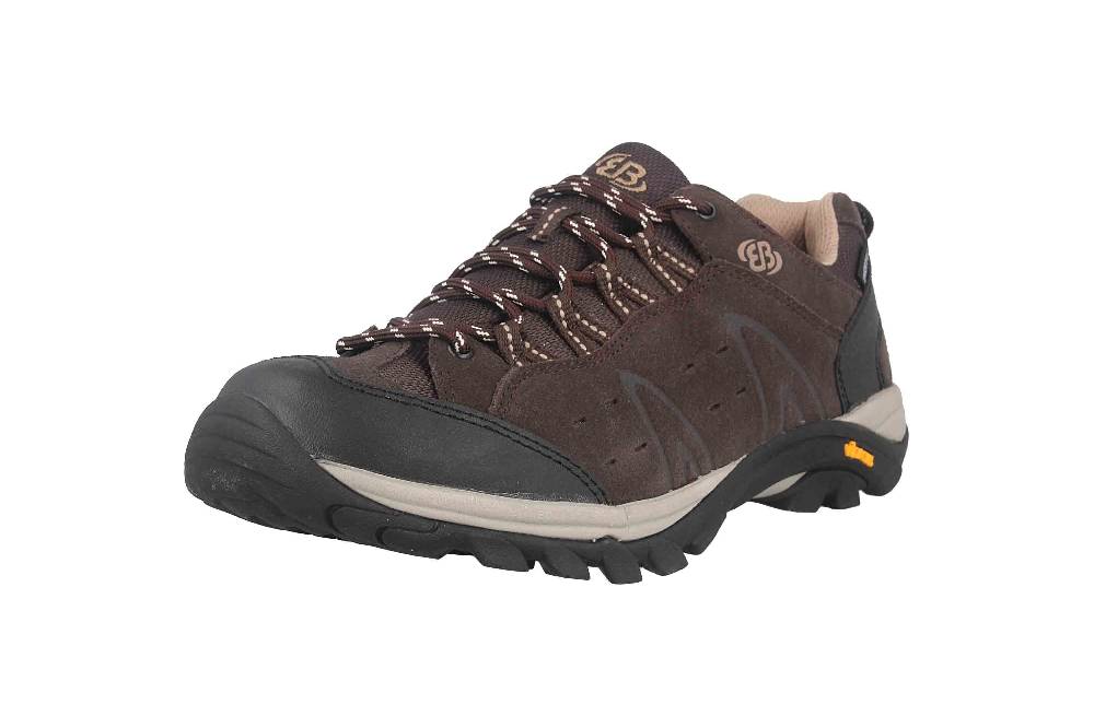 Brütting Mount Bona Low Trekkingschuhe in Übergrößen Braun 211310 große Damenschuhe Schlussverkauf