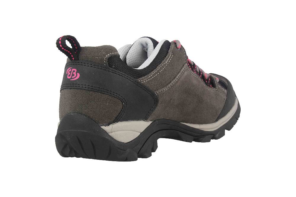 Brütting Mount Bona Low Trekkingschuhe in Übergrößen Grau 211309 große Damenschuhe Günstiger Verkauf