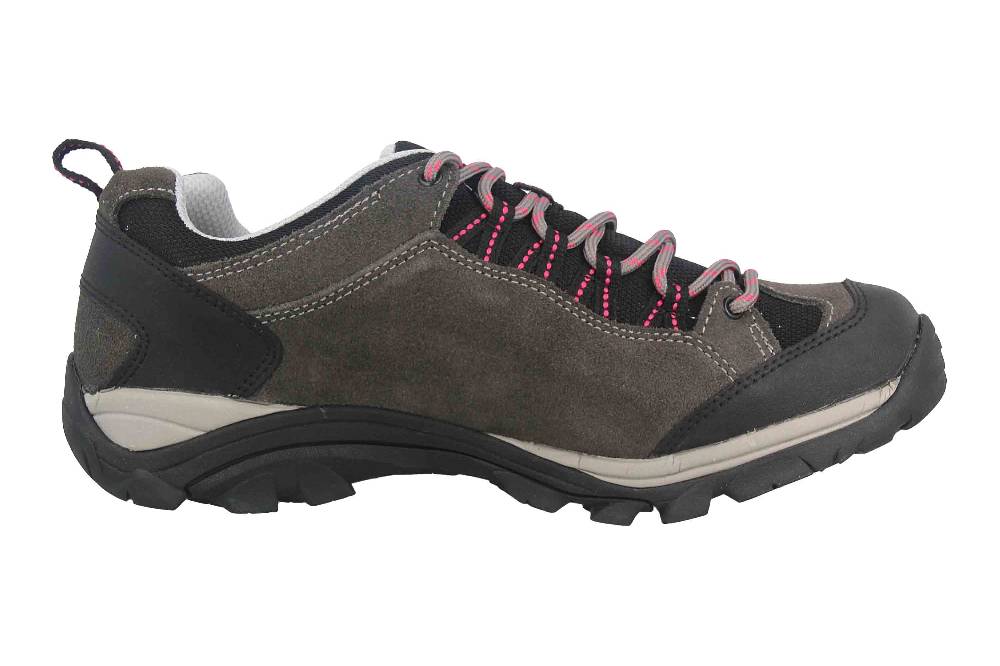 Brütting Mount Bona Low Trekkingschuhe in Übergrößen Grau 211309 große Damenschuhe Günstiger Verkauf