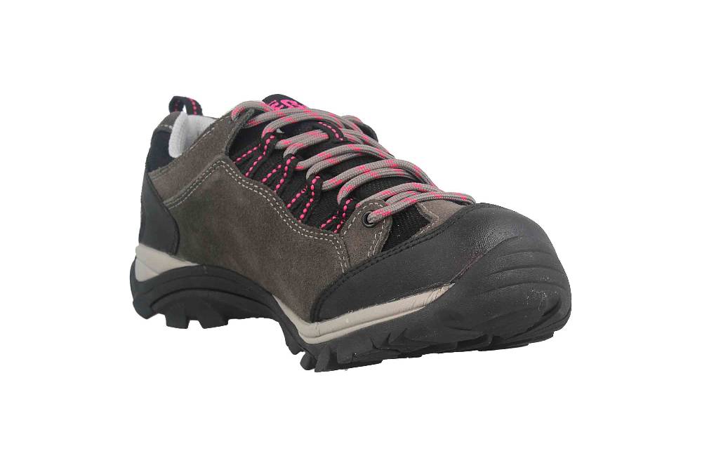 Brütting Mount Bona Low Trekkingschuhe in Übergrößen Grau 211309 große Damenschuhe Günstiger Verkauf