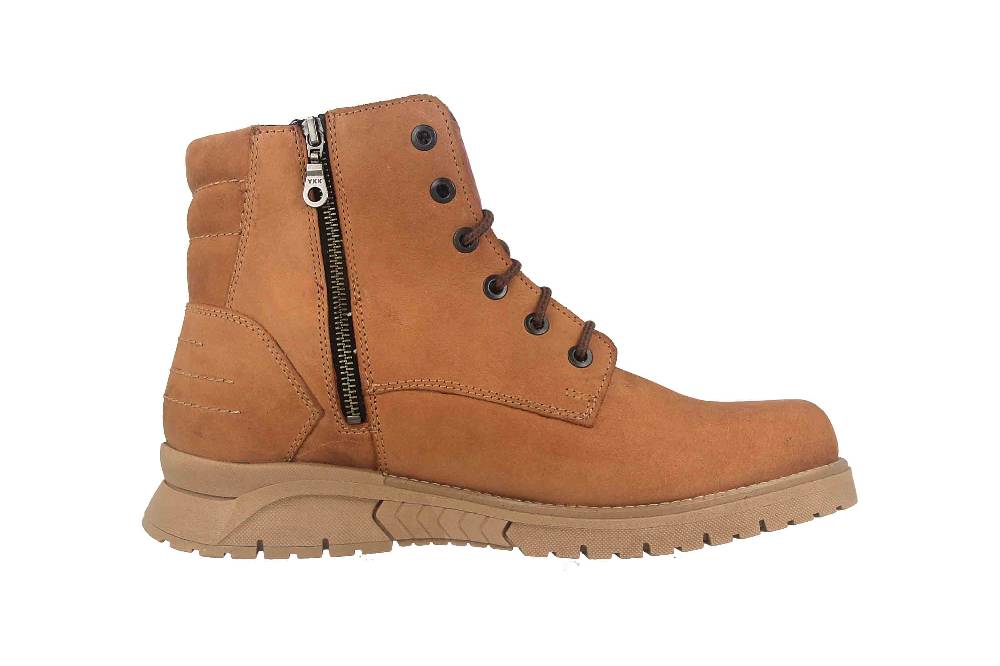 Fretz Men Cooper Boots in Übergrößen Braun 1334.1416-89 große Herrenschuhe Meist gekauft