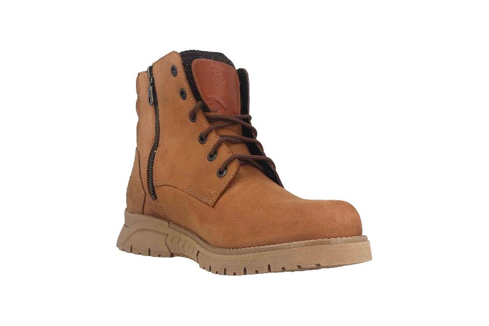 Fretz Men Cooper Boots in Übergrößen Braun 1334.1416-89 große Herrenschuhe Meist gekauft